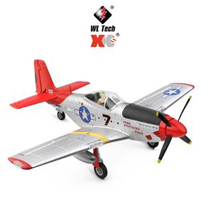 Avión acrobático WLtoys XK A280 P51 FIGTHER con estabilizador 3D/6G con motor brushless RTF + BATERIA EXTRA