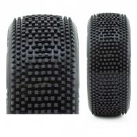 HOT DICE V2 BUGGY C1 (SUPER SOFT) EN LLANTA NEGRA CON PEGATINAS (2PCS.)