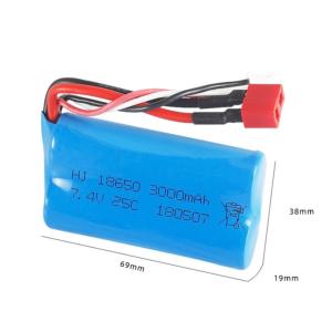 BATERIA LIPO 3200MAH 7,4V COCHES 144001 12428 Y 124019 WLTOYS