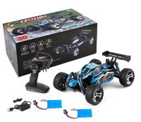 Coche Buggy Wltoys 184011 4x4 escala 1:18 velocidad de 30km/h AZUL completo emisora 2.4G + BATERIA EXTRA