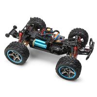 Coche Monster 4x4 con motor Brushless Wltoys 104018 RTR escala 1:10 con batería LIPO 55Km/h