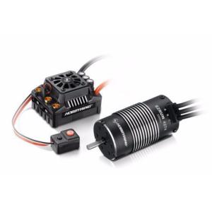 Combo Hobbywing MAX8 150A y motor CORALLY 2200KV coches 1/8