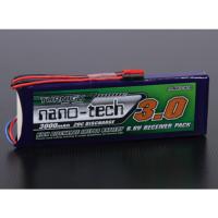 BATERIA LIPO 3000MAH 2S 20-40C RECEPTORES 6,6V