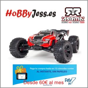 Coche ARRMA KRATON 6S V5 2020 CON BATERIA 3S 6500 2UNID Y IMAXB6