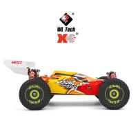 Coche Buggy brushless Wltoys 144010 V5 4X4 escala 1:14 75km/h AMARILLO FUEGO + BATERIA EXTRA