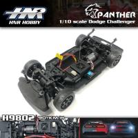 Coche Brushless asfalto touring HONGNOR Challenger escala 1:10 RTR. 80Km/h ROJO H9802