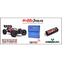 ARRMA TYPHON 3S BLX BUGGY RTR 4WD CON IMAXB6 Y 6200 LIPO 3S