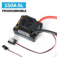 Variador brushless 150A Platinum 150A-SL 5A BEC para coches 1/8 1/10 con tarjeta programadora BATERIA LIPO 2S-4S con TARJETA