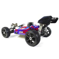  B8 JR BUGGY NITRO 1/8 EXTREME MOTOR 25 ROJO (LISTO PARA CORRER)