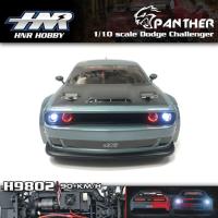 Coche Brushless asfalto touring HONGNOR Challenger escala 1:10 RTR. 80Km/h ROJO H9802